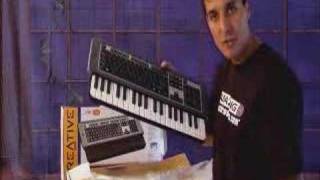 Video thumbnail for Creative Prodikeys PC-MIDI Keyboard 'UnBoxing' by AmazingTechProducts
