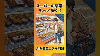 【AI×節約】スーパーの惣菜がもっと安く!食品ロス20-40%削減!