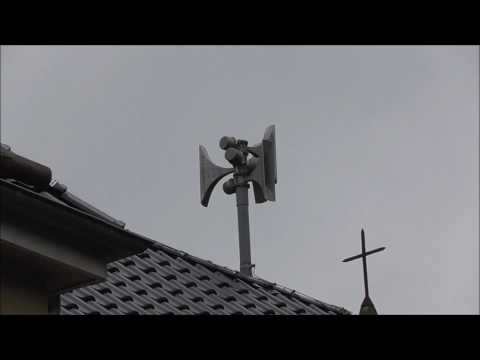 Sirenenprobe der SES 500 in Niederense