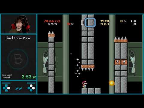 SMW Blind Kaizo Race Week 50 - idk... a castle by Kr00mmi