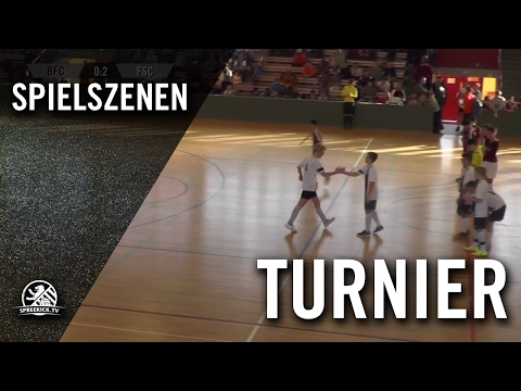BFC Dynamo - Frohnauer SC (U15 C-Junioren, Endrunde, BFV Hallenmeisterschaft 2017) - Spielszenen