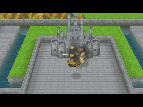 Final Fantasy III (3D Remake) {Part 15} - Airship shot down over Saronia + Rescuing Prince Alus