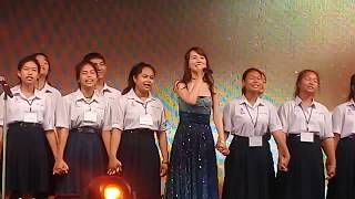 May J with Thai Students : Believe Japan Expo Thailand 2018