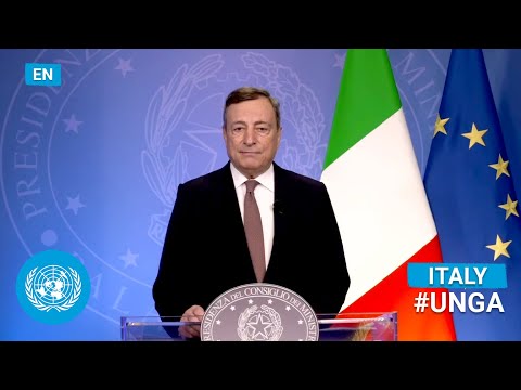 🇮🇹 Italy - President Addresses United Nations General Debate, 76th Session (English) | #UNGA