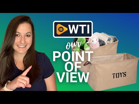 Woffit Toy Organizer Baskets - Set of 2 Collapsible Kids Toy Boxes w/Leather Handles - Living Room - WTI product video review