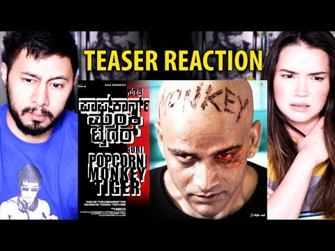 POPCORN MONKEY TIGER | Suri | Dhananjaya | Nivedita (Smitha) | Charan Raj | Teaser Reaction