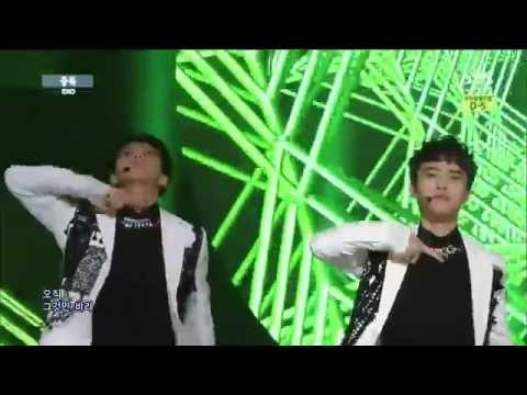 [HD] 140608 EXO-Overdose+Ending Live @ SBS Inkigayo