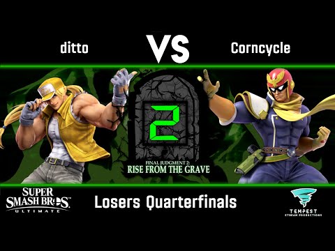 ditto (Terry) vs Corncycle (Captain Falcon) - Losers Quarterfinals - Final Judgment 2