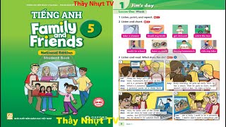 Bài 1 Trang 8 - Tiếng Anh Lớp 5 Unit 1 Family And Friends National Edition Studentbook - ThầyNhựtTV
