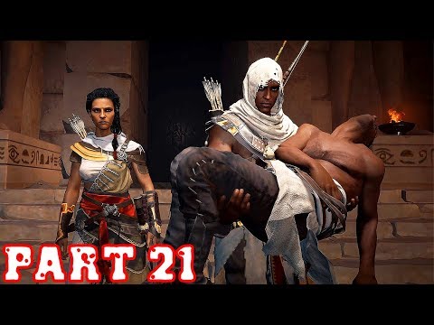ASSASSIN'S CREED ORIGINS ~ Walkthrough / Gameplay Part 21 (Apollodorus's and Hepzefa's Death)