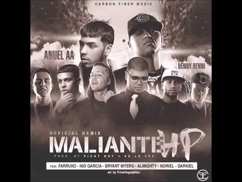 Benny Benni   Maliante HP Remix ft  Anuel AA, Farruko,Nio Garcia, Bryant Myers, Almighty, Darkiel