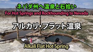 ベガスからアルカリ・フラット温泉へ (4月) / From Vegas to Alkali Flat Hot Springs in April