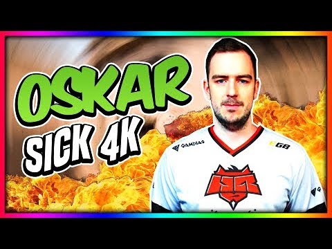 CS:GO - Oskar SICK 1v4! JASONR NEW BODYY, SWAG DEAGLE