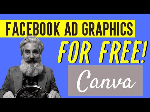 Facebook Ads For Authors 2020: Design FREE Graphics with Canva