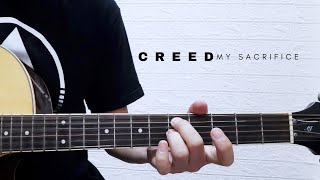 PART 1 - MY SACRIFICE   I   CREED   I   GUITAR TUTORIAL   I   A TRIBUTE TO ALL FRONTLINERS