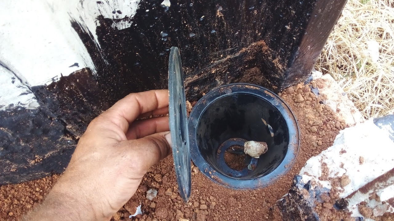 Eu posso fechar com concreto a caixa de inspeção de aterramento do meu poste de energia confiram!