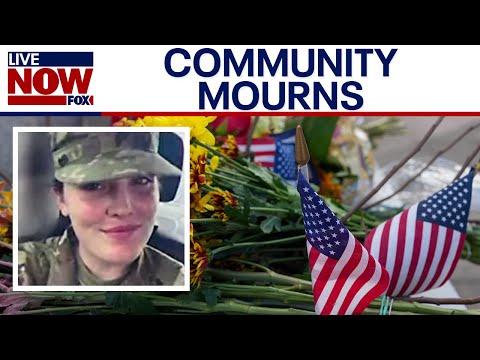 Video | National Guard deadly shooting: West Virginia community holds vigil for Sarah Beckstrom
