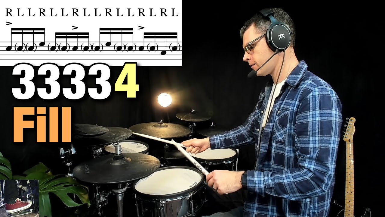 33334 Fill | Drum Lesson by Dex Star