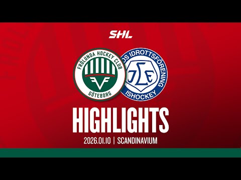 HIGHLIGHTS: Frölunda HC - Leksands IF| SHL | 2026-01-10