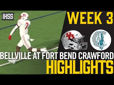 Bellville Brahmas Dominate Against Crawford | Game Highlights