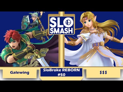 Galewing (Roy, Link) vs $$$ (Zelda) - SloBroke REBORN #50 - Winners Quarter Finals