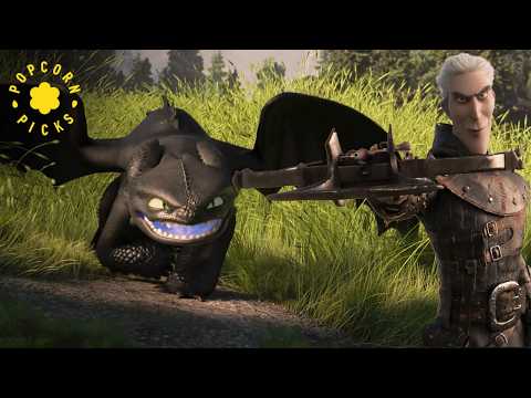 Grimmel Captures the Alpha Dragon (Toothless Scene) | How to Train Your Dragon: The Hidden World