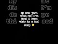 Day of it’s a sad song in comments - XxIts-EvexX Day of it’s a sad song in comments