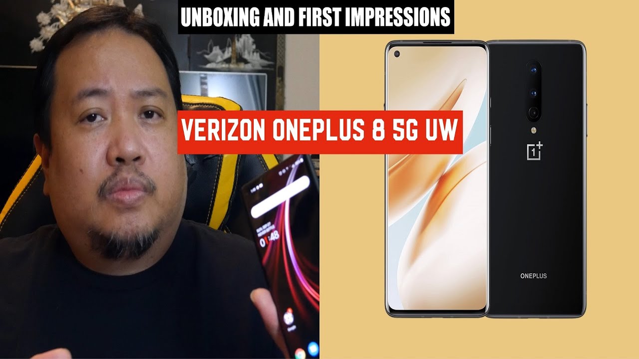 Unboxing and First Impressions of the Verizon Oneplus 8 5G UW