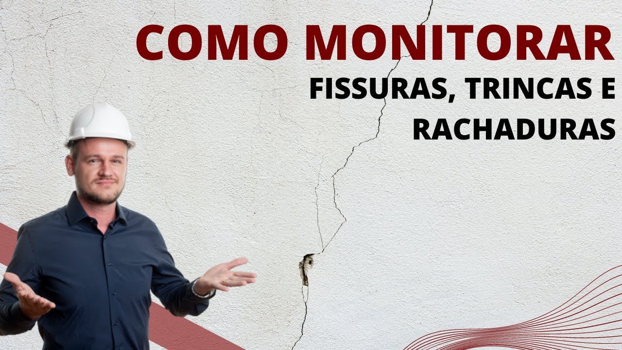 Como monitorar fissuras, trincas e rachaduras. 3 maneiras de controlar e acompanhar trincas