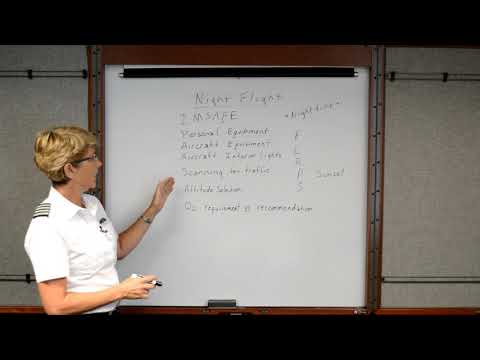 Night Flight Considerations (Private Pilot Lesson 15a)