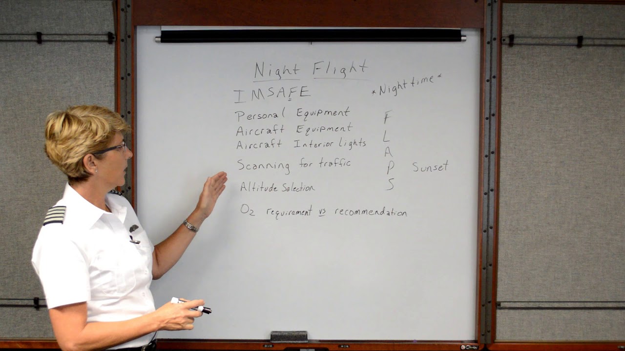 Night Flight Considerations (Private Pilot Lesson 15a)