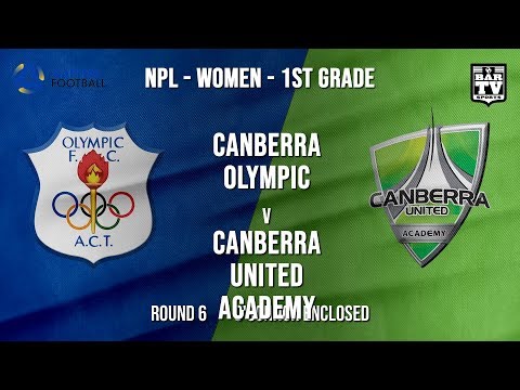 NPL Women - 1st Grade - Capital Football  - ROUND 6 - Canberra Olympic FC vs Canberra United Academy