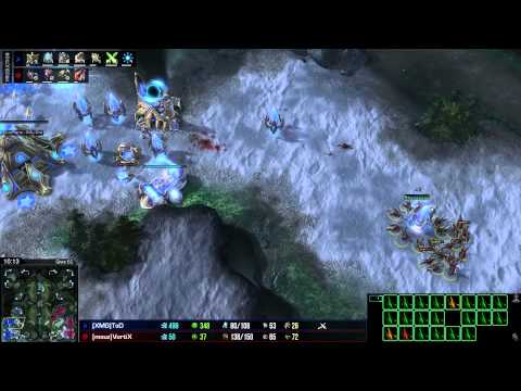 (HD933) ToD vs VortiX - PvZ - Heart of the Swarm [FR]