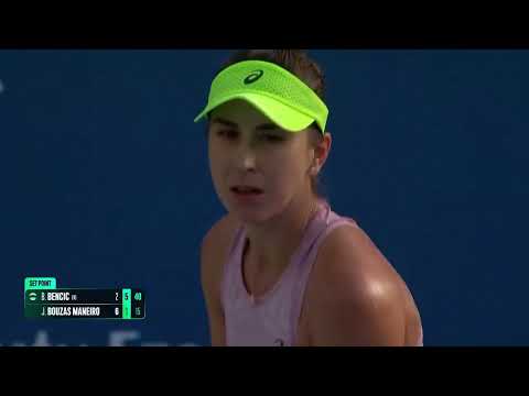 Highlights: Dubai R1 - Belinda Bencic vs. Jessica Bouzas Maneiro - 2026 Dubai Duty Free Tennis