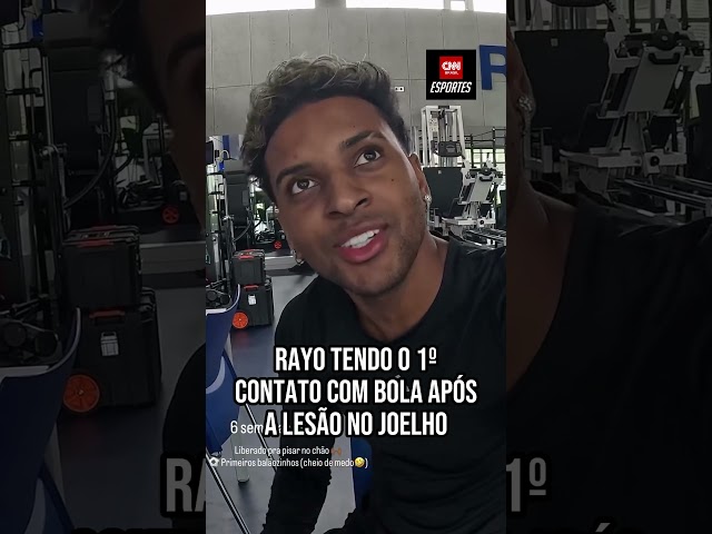 Rodrygo mostra recuperação após grave lesão no joelho | CNN ESPORTES