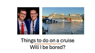 Activities on a Cruise Ship
