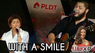 REGINE VELASQUEZ &amp; ROBIN NIEVERA - With A Smile (FIBR Experience Live @ Laguna!)