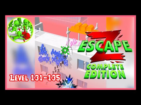 Z escape Zombie Crowd Shooter (Level 131-135) Gameplay Android and iOS.
