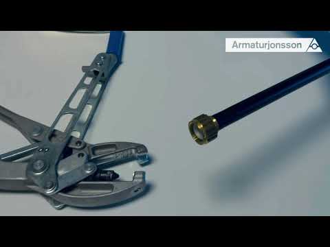 Sanipex-kupling på MT-rør