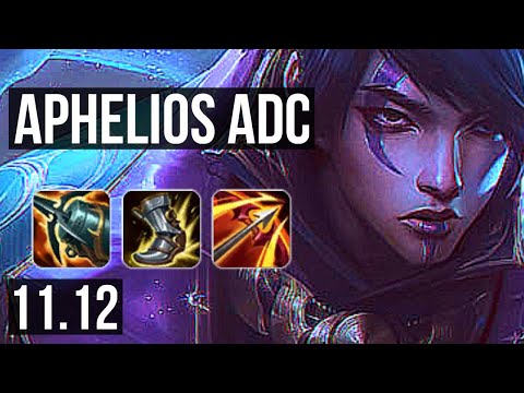 APHELIOS & Xerath vs JHIN & Janna (ADC) | 3/0/6, 300+ games | BR Master | v11.12