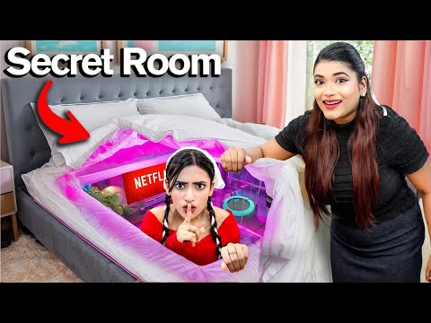 I Build A Hidden SECRET ROOM In My House 🏠 | *coldplay concert* 😭 | SAMREEN ALI