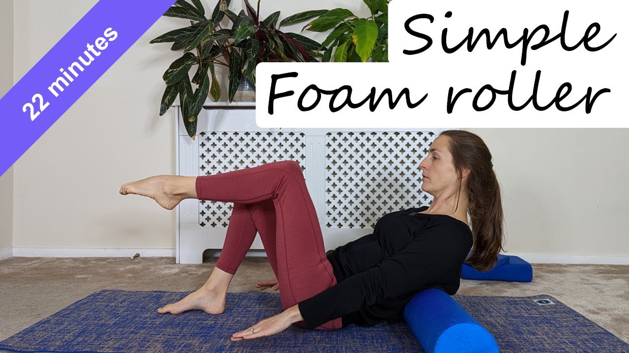Simple foam roller Pilates class | Pilates Live