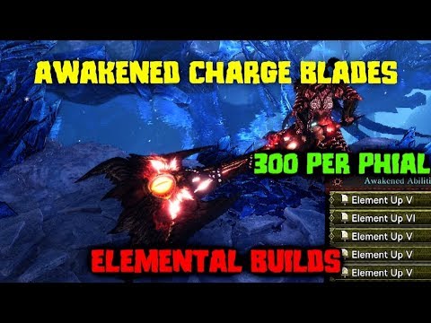 SAFI JIIVA ELEMENTAL CHARGE BLADES | S.A.E.D META BUILDS | MHW Iceborne