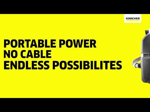 Karcher BVL 5/1 Bp - The world best Battery Backpack Vacuum