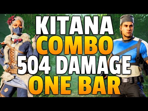 *NEW* MK1 KITANA COMBOS - Mortal Kombat 1 Kitana Combos