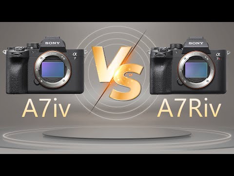 Camera Comparison : Sony A7r IV vs Sony A7IV