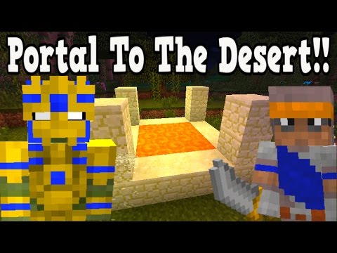 Unveiling Ancient Egypt: Desert Portal in Minecraft