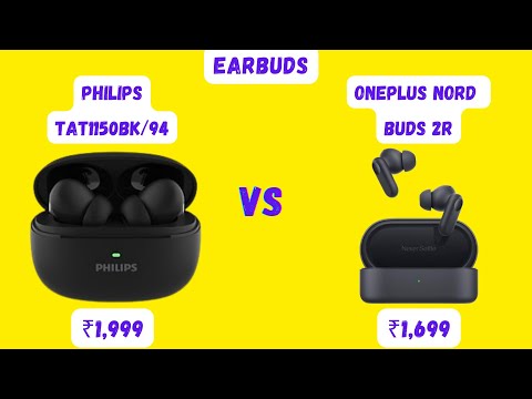 Thumbnail for "PHILIPS TAT1150BK vs OnePlus Nord Buds 2r: Best Budget Earbuds Under ₹2,000?"