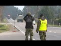 Poland: border guards carry out checks on vehicles close to Belarus border | AFP