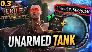 [PoE 2] Hollow Palm TANK MONK - DEFENCE Build Update for Unarmed Invoker 0.3 - Path of Exile 2